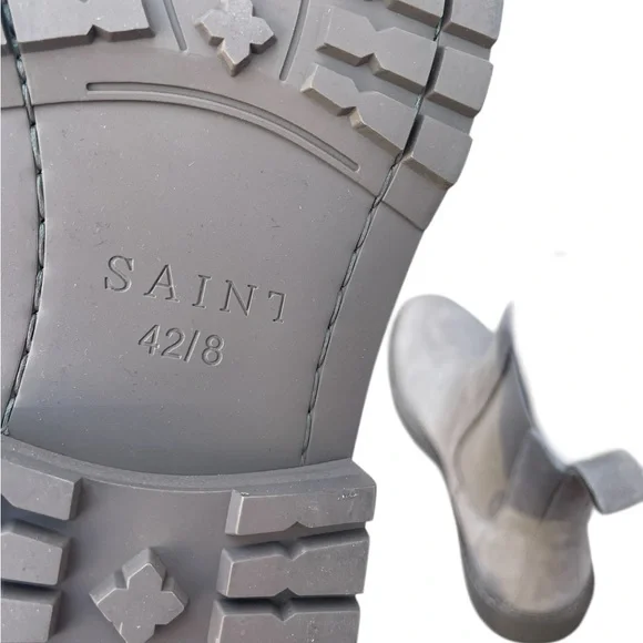 Saint Morta Chunky Chelsea Boot, Taupe, Size 8 Men, NIB - Picture 6 of 8